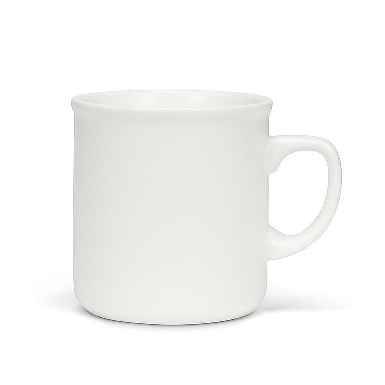 Classic Matte White Mug (Single Handle)