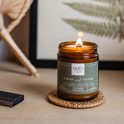 Lemon & Thyme 8oz Candle