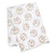 Bamboo Cotton Baby Swaddle Blanket With Peace Pattern