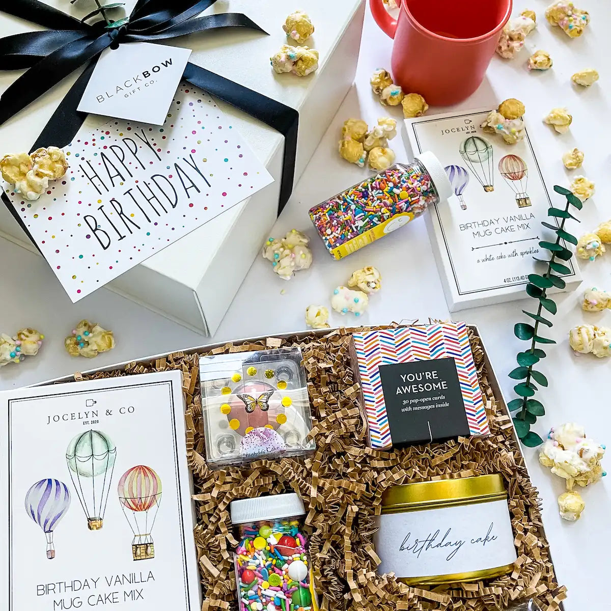 A birthday gift box
