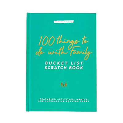 100 Things To Do With Family Bucket List Scratch Book - Stadium