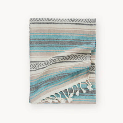 Turkish Towel - Blue & White Design