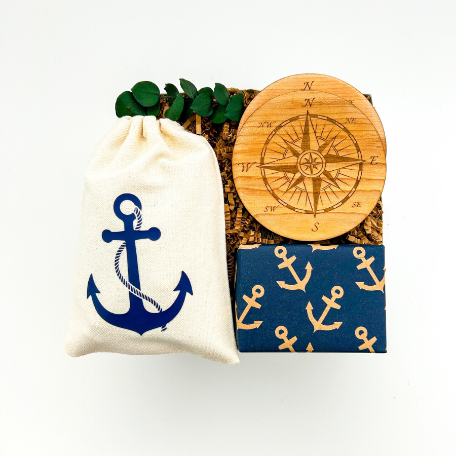 Nautical-themed gift basket, coastal gift ideas, seaside gift basket, beach-inspired gift box, oceanic treats, nautical treats, coastal vibes gift basket, maritime gift ideas, coastal chic gifts, beach lover gift, nautical decor gifts, seaside snack basket, coastal coaster set, ocean-inspired treats, beachy gift box, nautical snack basket, coastal charm gifts, seaside snack box, maritime-themed gift basket