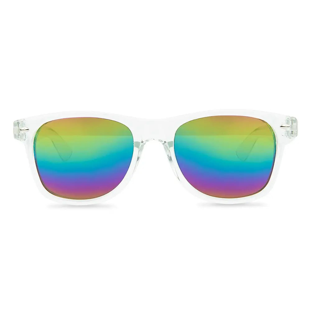 Rainbow Lense Sunglasses With Microfibre Pouch