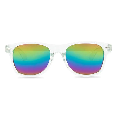 Rainbow Lense Sunglasses With Microfibre Pouch