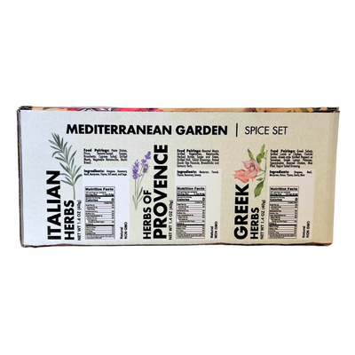 Mediterranean Garden Spice Set - 3pk