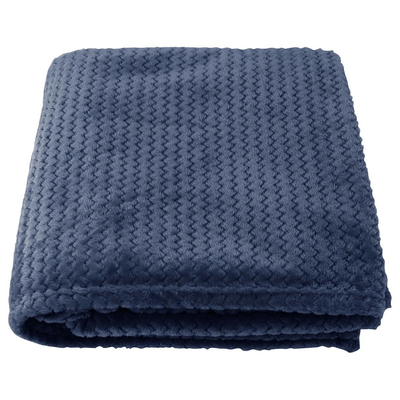 Snuggle Up soft-textured flannel blanket with a plush, cosy feel, perfect for staying warm and comfortable while relaxing.