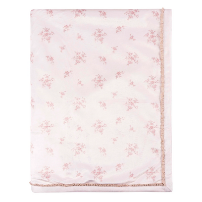 One Size Baby Blanket - Pink Florals