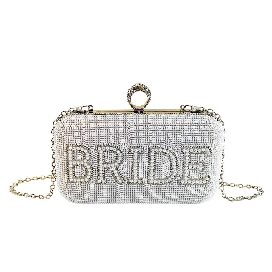 Rhinestone Bride Bag