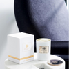 St Tropez Luxury 9.2oz Candle In Gold Lined Glass
