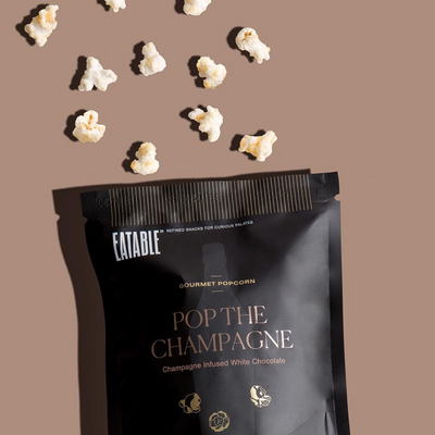 Pop the Champagne Wine Infused Gourmet Popcorn