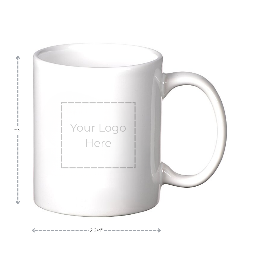 Mugs- Ceramic White (11 oz)