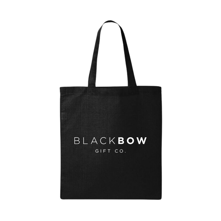 Black Bow Tote Bag (Large)