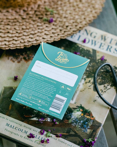 Floriography Seed Packet - Butterfly Wildflowers (Hope)