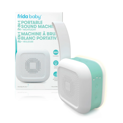 2-in-1 Portable Baby Sound Machine & Night-light
