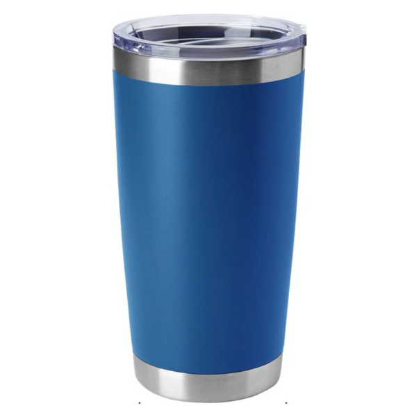 20 Oz Stainless Steel Tumbler - Dark Blue