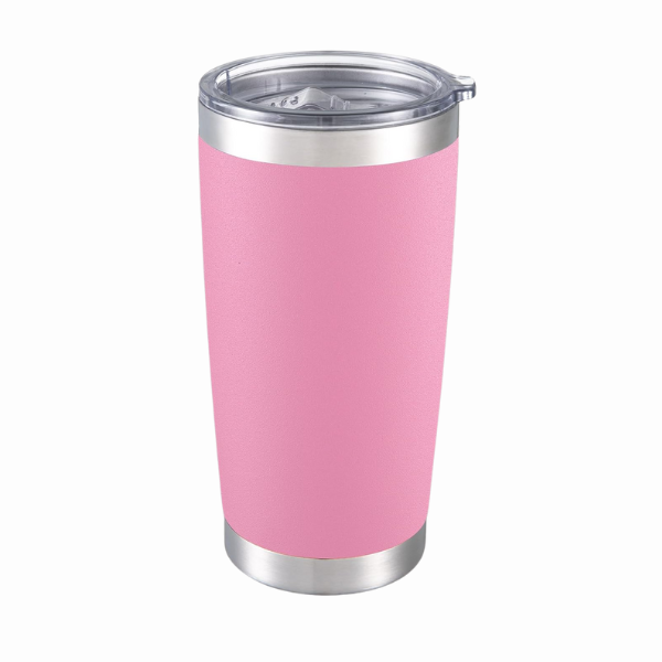 20oz Stainless Steel Tumbler - Pink