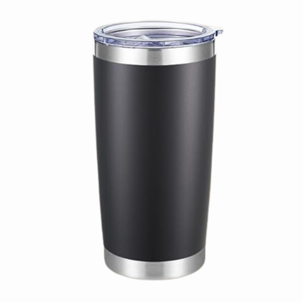 20 Oz Stainless Steel Tumbler - Black