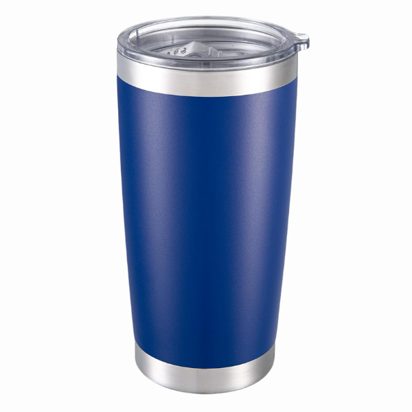 20 Oz Stainless Steel Tumbler - Dark Blue