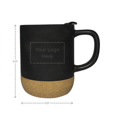 Mugs- Ceramic with Cork Base (11 oz)