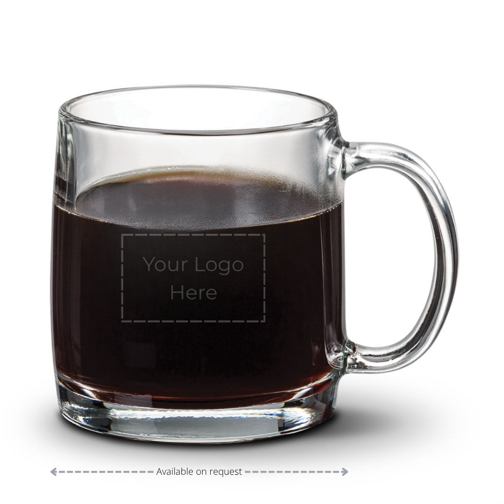 Mugs- Glass (13 oz) – Boxed