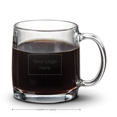 Mugs- Glass (13 oz) – Boxed
