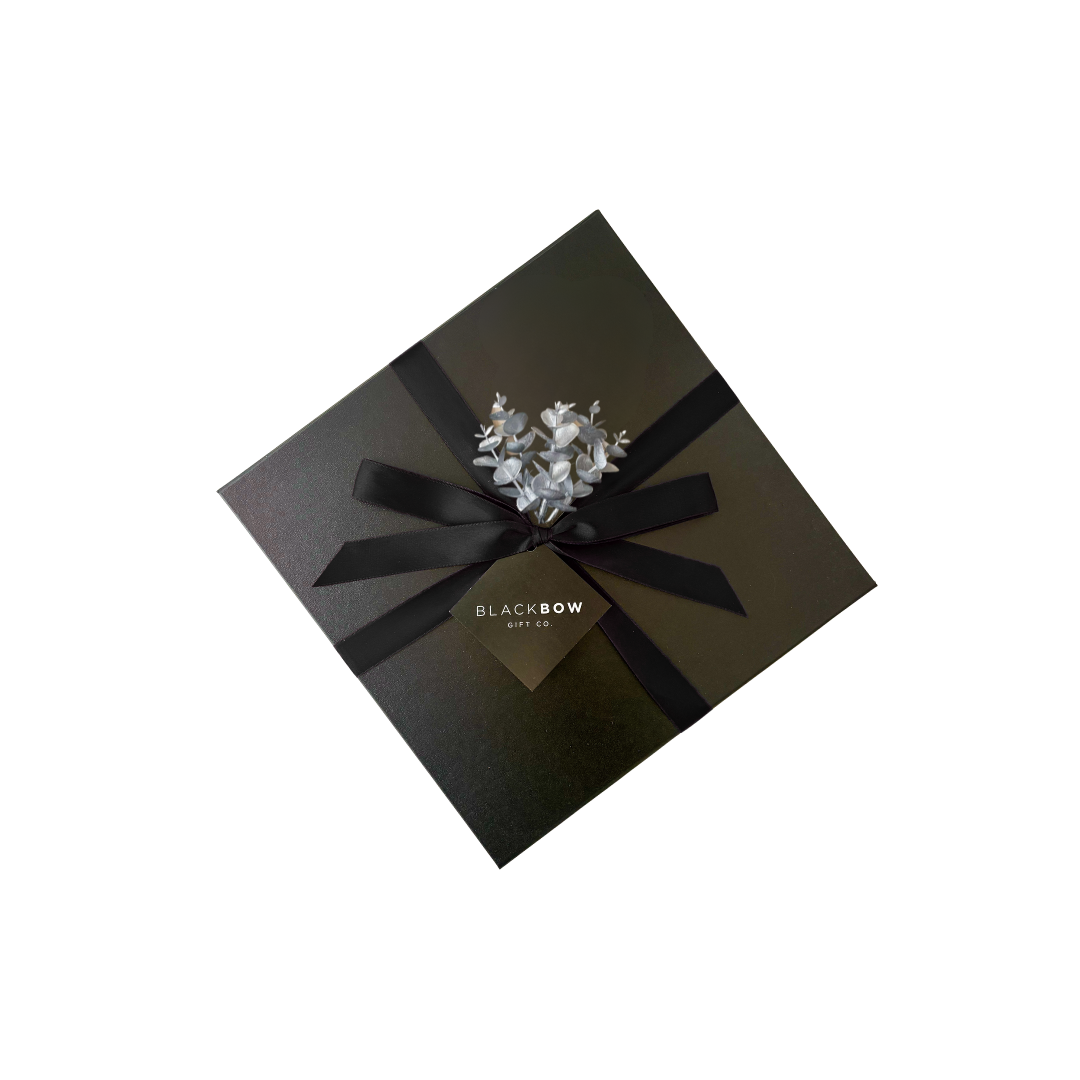 Small Black Keepsake Gift Box With Lid