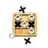 XOXO Wooden Board Game