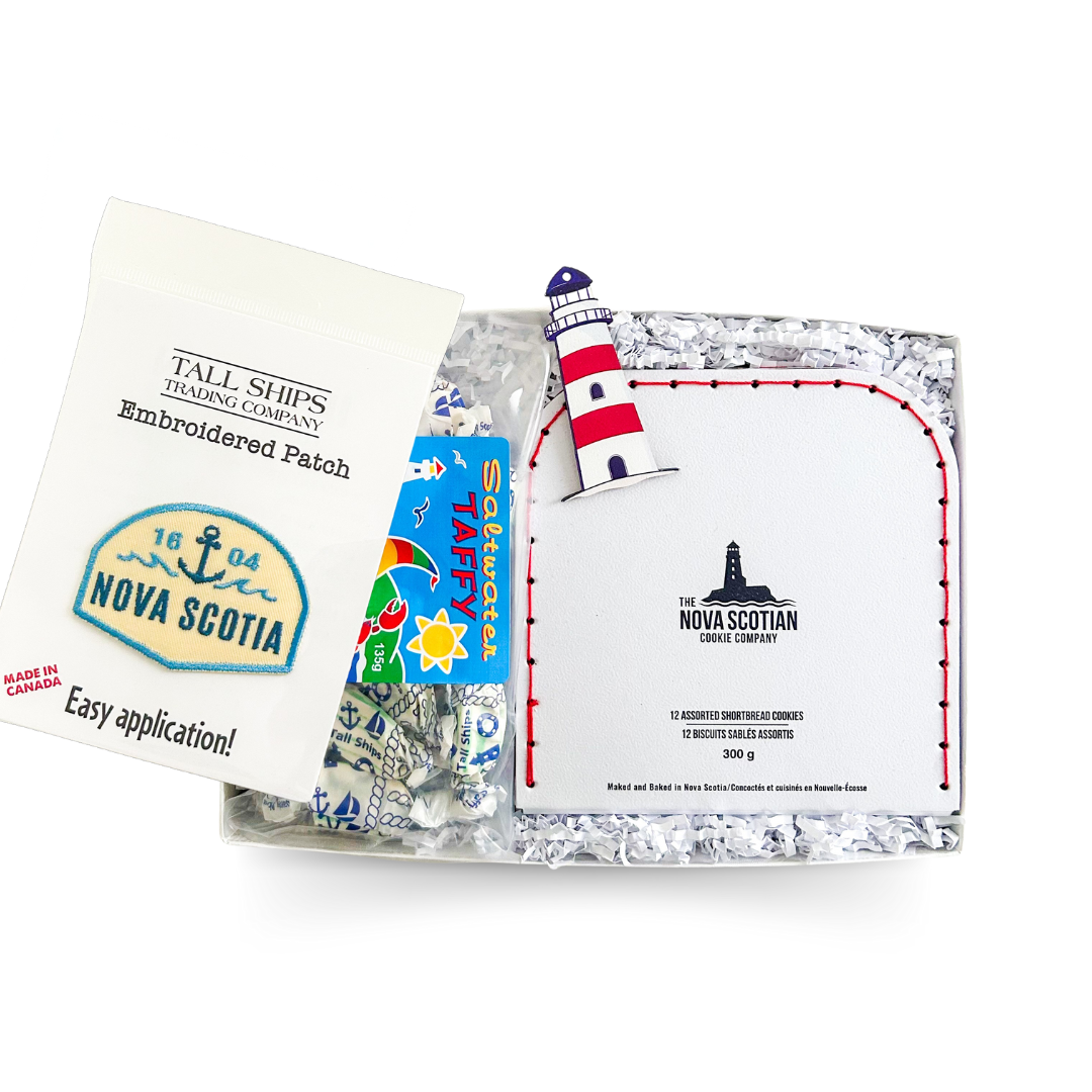 Budget-Friendly Gifts, Shipped Gift Boxes Canada, Atlantic Canada Gift Sets, Nova Scotia Souvenir Gift Boxes, Thoughtful Gifts For Friends, Modern Travel-Inspired Gift Boxes, Celebration Gift Sets, Affordable Holiday Gift Boxes, Shipped Personal Nova Scotia Gifts, Unique Gifts For Women, Fun Atlantic Themed Gift Boxes, Gifts With Shortbread And Taffy, Travel Souvenir Gift Sets, Coastal Nova Scotia Gift Boxes, Value-Friendly Gift Boxes, Seasonal Maritime Gift Sets, Canadian Budget Gifts, East Coast Souvenir 
