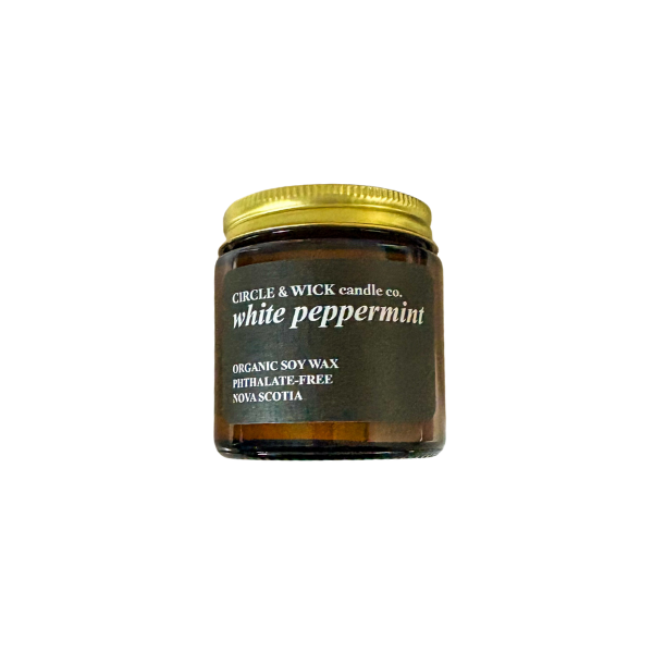 White Peppermint 4oz Candle