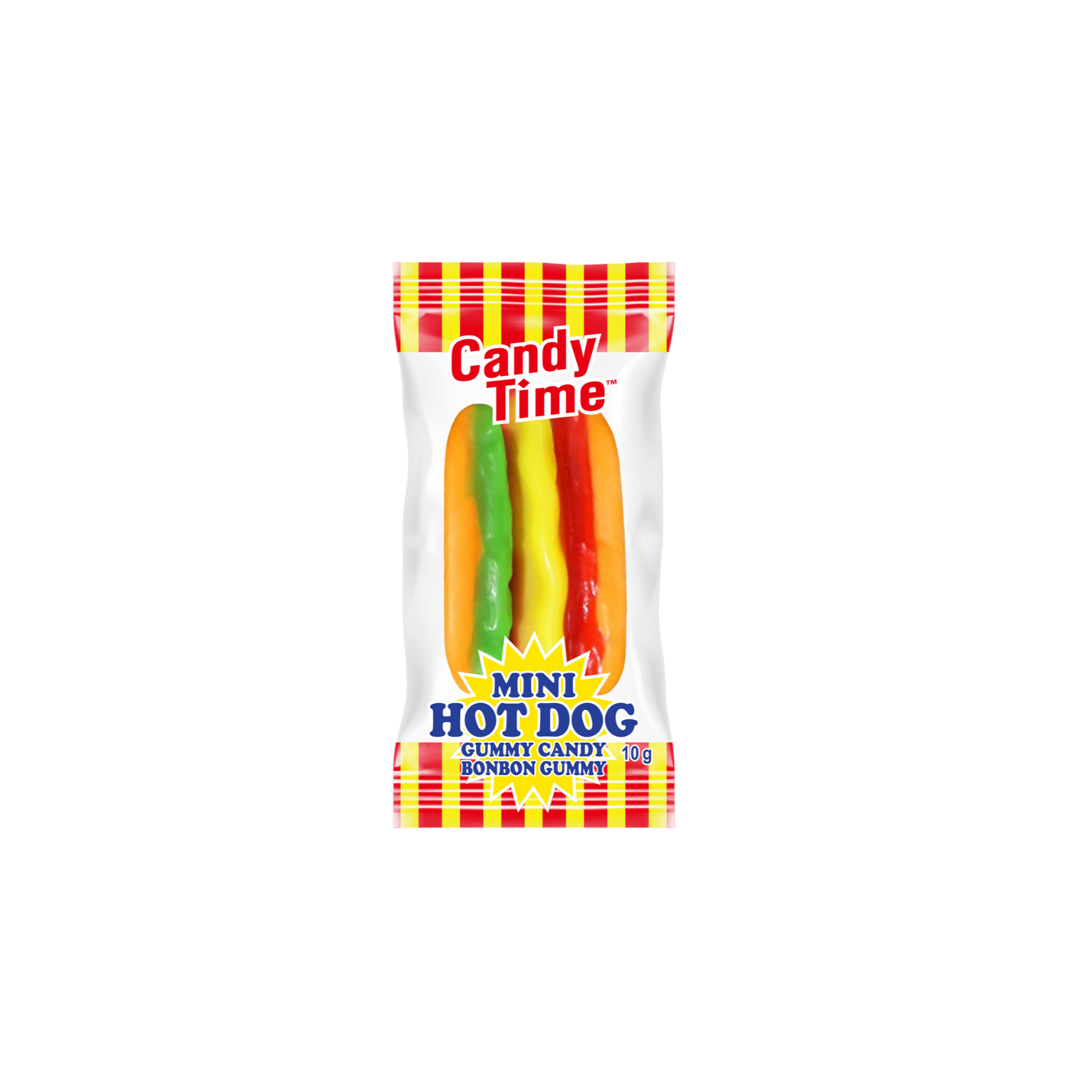 Mini Hotdog Gummy Candy