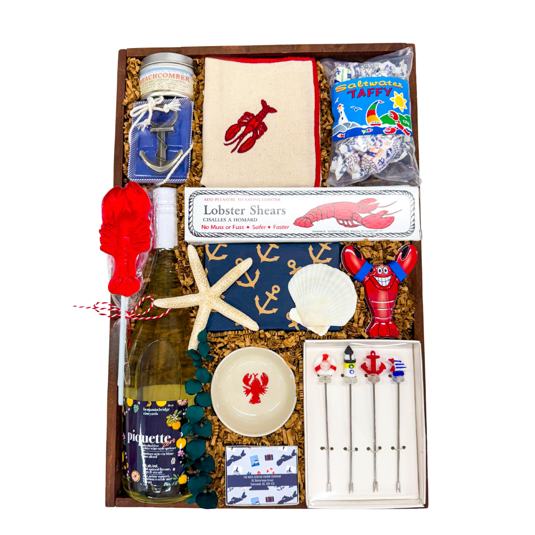 Gifts For Him, Gift Boxes For Men, Shipped Gift Boxes Canada, Coastal Gift Boxes, Gourmet Food Gift Sets, Travel Gift Boxes, Luxury Men’s Gifts, Masculine Gift Boxes, Birthday Gifts For Men, Relaxation Gifts For Men, Shipped Personal Gifts, Thoughtful Gifts For Men, Modern Gift Boxes, Nautical Gift Sets, Canadian Foodie Gifts, Gifts With Snacks And Drinks, Gifts For Seafood Lovers, Non-Alcoholic Gift Sets, Downtime Gift Sets, Business Travel Gifts, Gifts With Coastal Treats