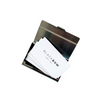 White Stainless Steel Business Card Holder