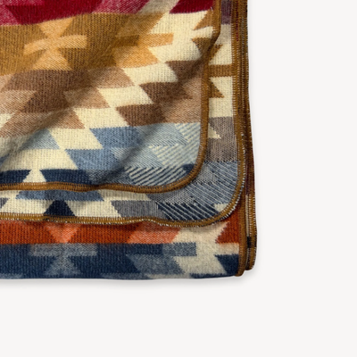 Southwest Bohemian Alpaca Blend Throw Blanket