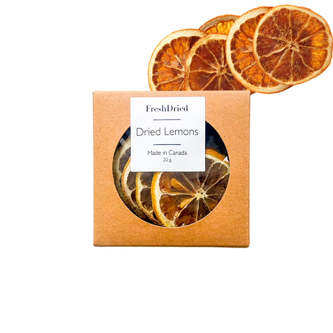 Dehydrated Lemon - Cocktail Garnish (boxed)