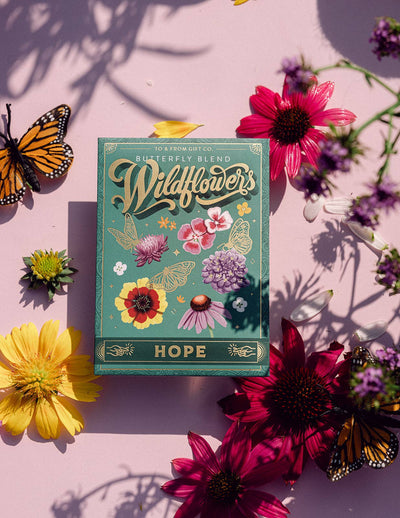 Floriography Seed Packet - Butterfly Wildflowers (Hope)
