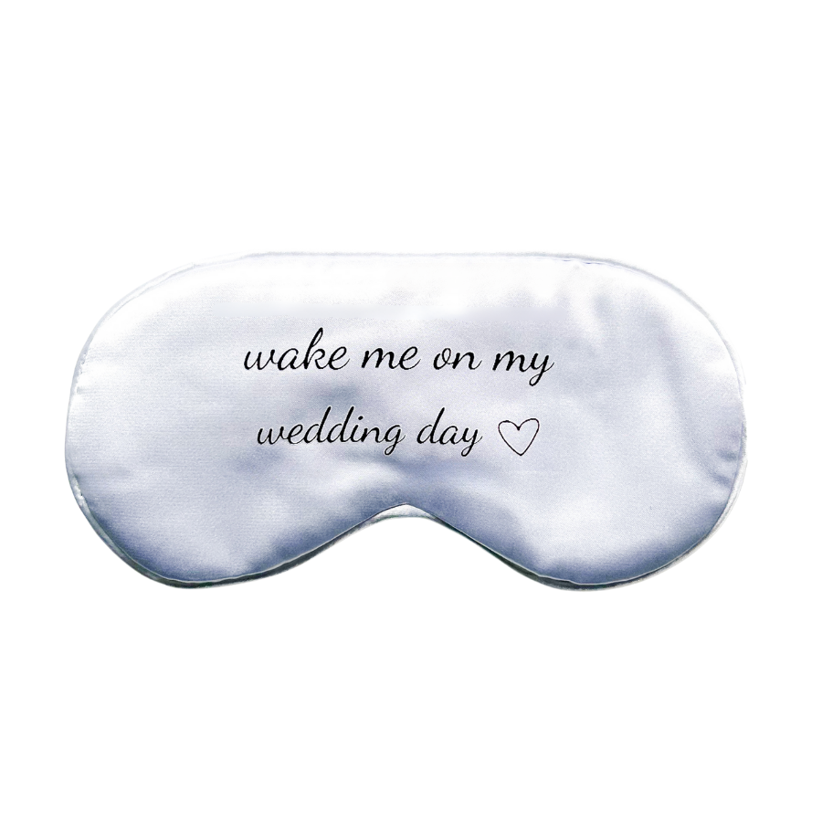 Wedding Day Sleep Mask