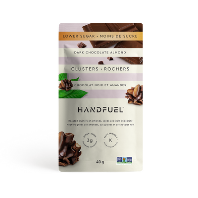 Dark Chocolate Almond Clusters 40g