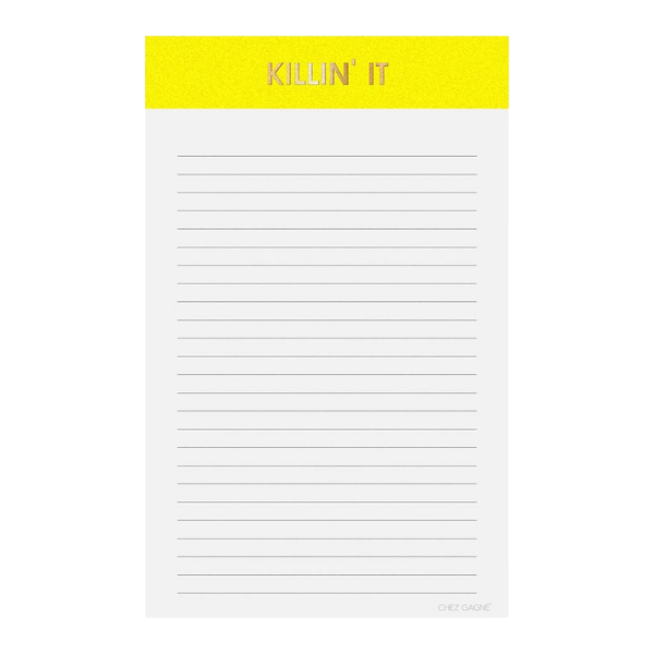 Killin' It Notepad