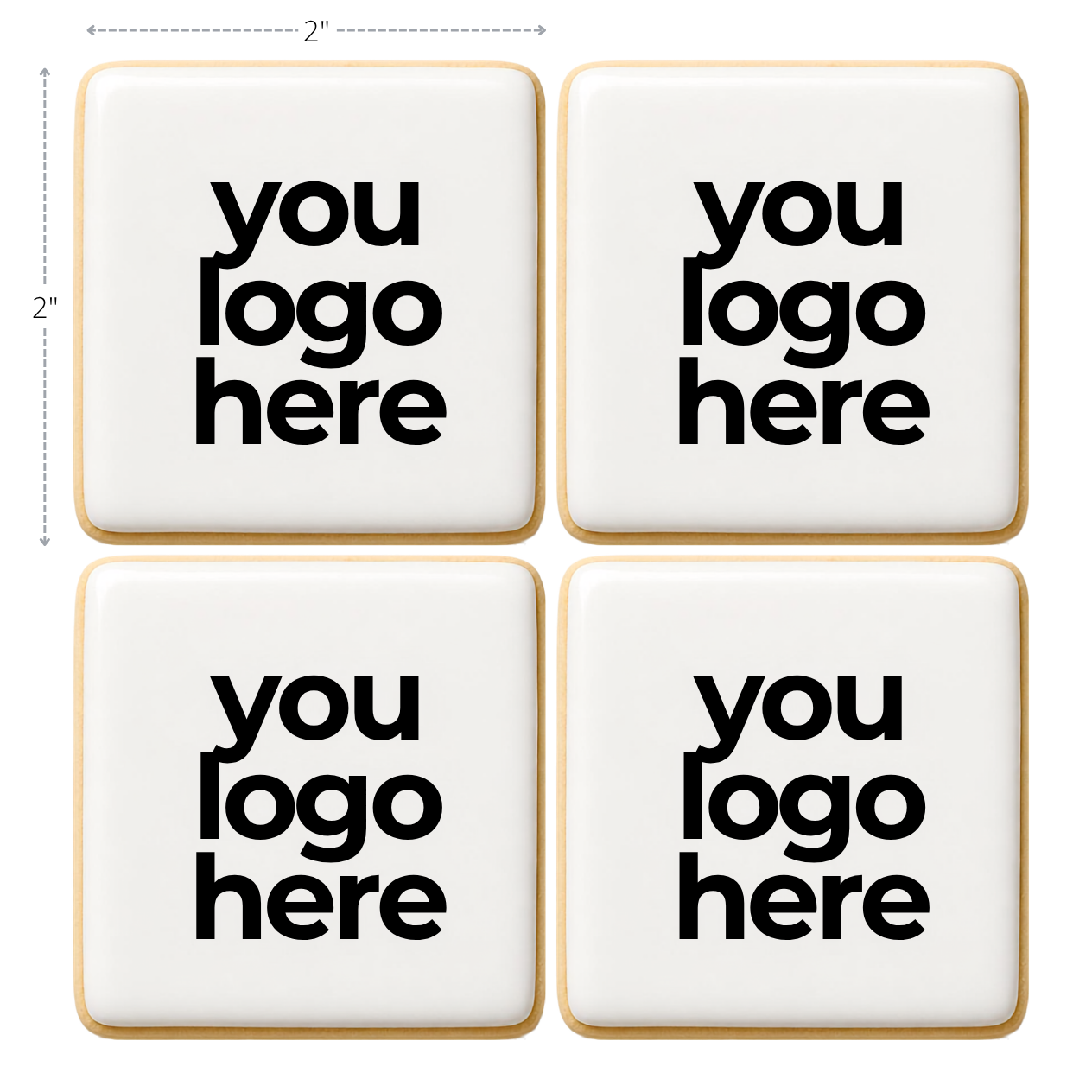 Custom Cookies Boxed (4 Pack)