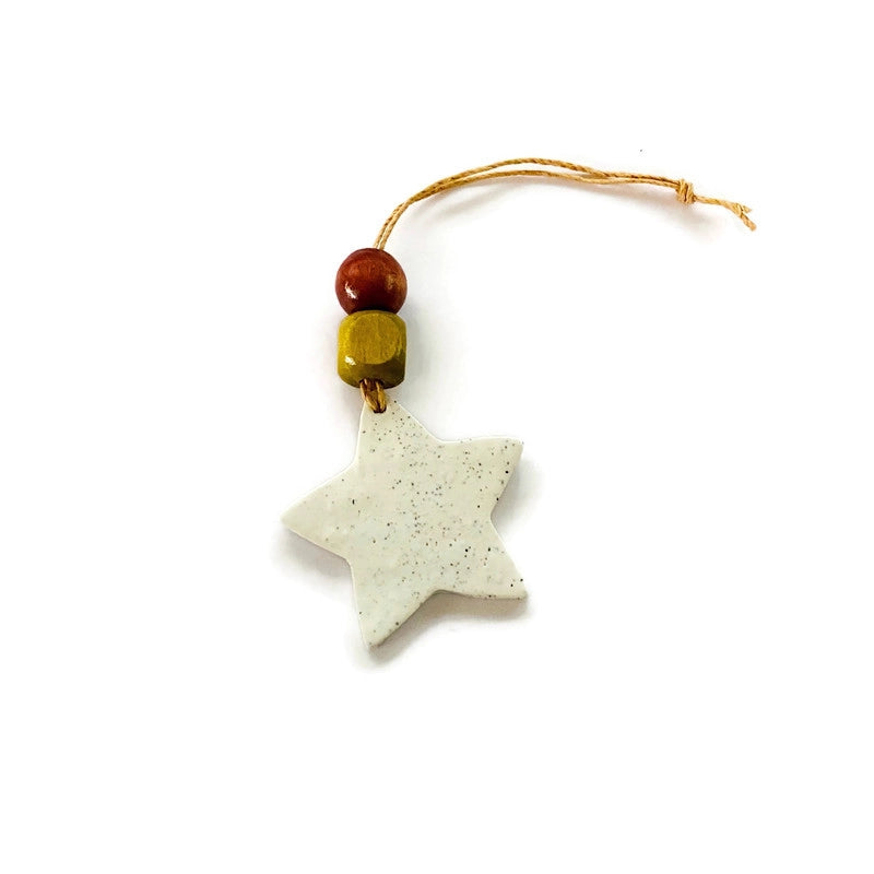 Nova Scotia Sand & Clay Star Ornament
