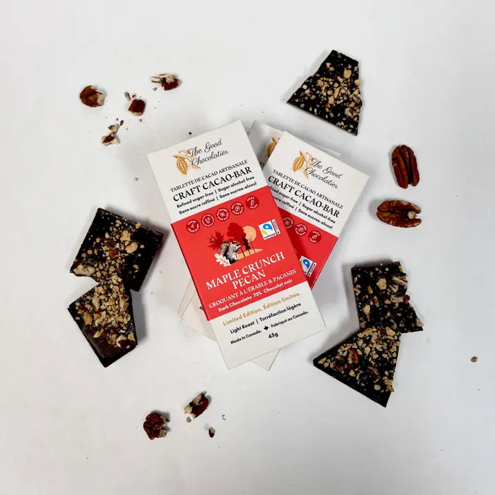 75% Maple Crunch Pecan Bar