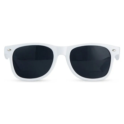 White Sunglasses With Microfibre Pouch