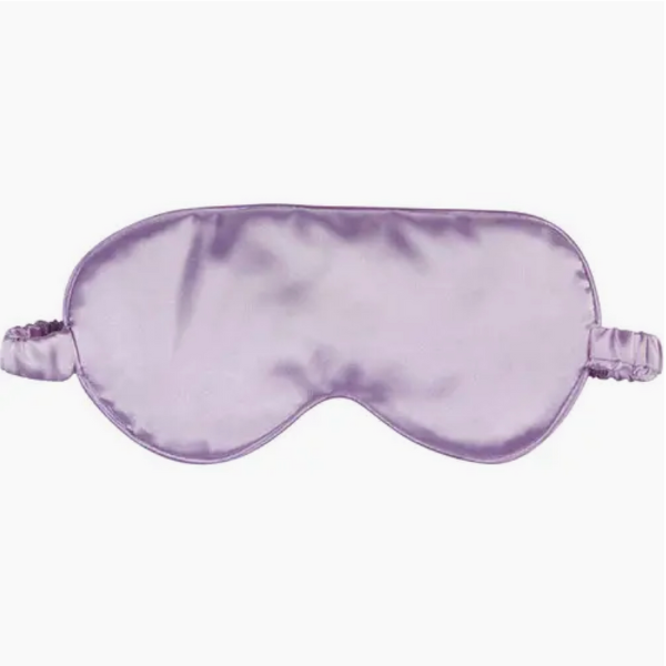 Relaxing Lavender Satin Sleep Mask