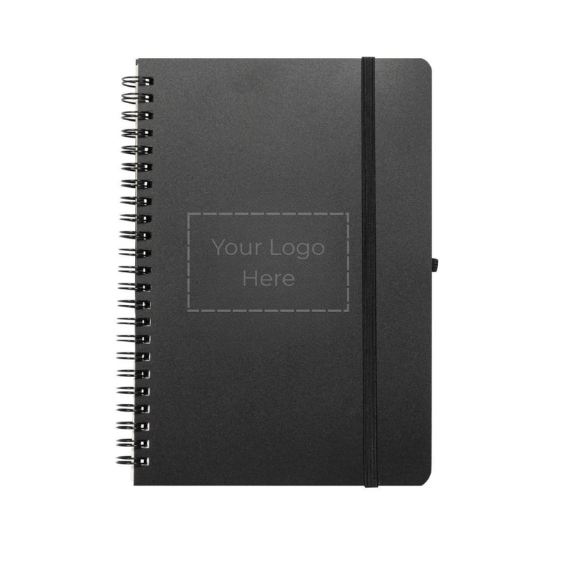 Notebook- Ocean Plastic Recycled Spiralled Journal (5.75" W x 8.25" H)