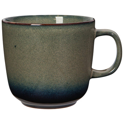 Green Stoneware Mug