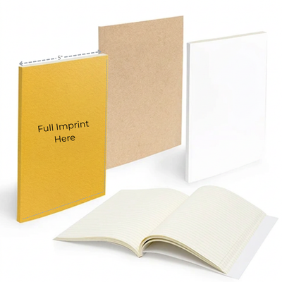 Notebook- 5X7 Full Imprint Perfect Bound