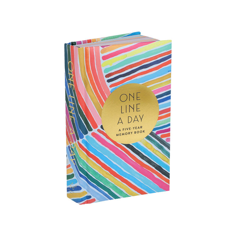 Rainbow One Line a Day A Five-Year Memory Book