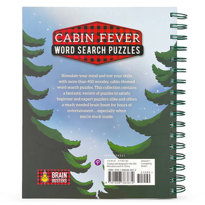 Cabin Fever Word Search Puzzles