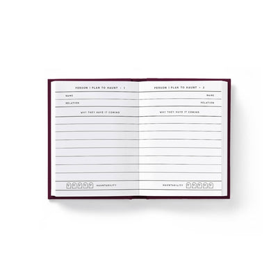 People I Plan To Haunt Tiny Diary